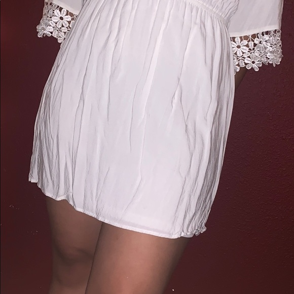 white boho dress - Picture 3 of 4